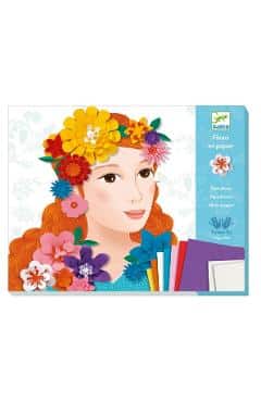 Fleurs en papier. Joc creativ