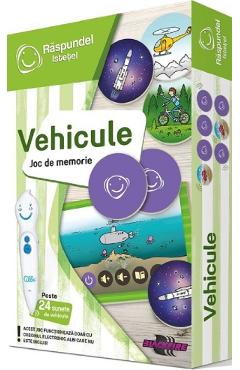 Joc de memorie: Raspundel Istetel. Vehicule