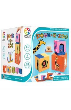 Joc educativ: Peek-A-Zoo