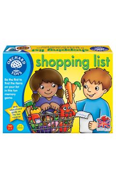 Joc educativ engleza Lista de cumparaturi - Shopping List