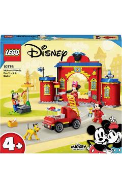 Lego Disney. Mickey and Friends: Statia si camionul de pompieri