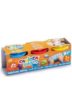 Plastilina Baby Dough 3 buc