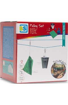 Pulley. Joc cu scripete si galetusa