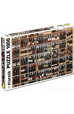 Puzzle 1000. Sticle cu vin