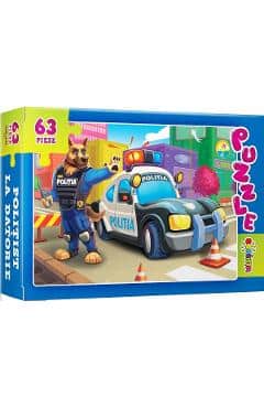 Puzzle 63. Politist la datorie