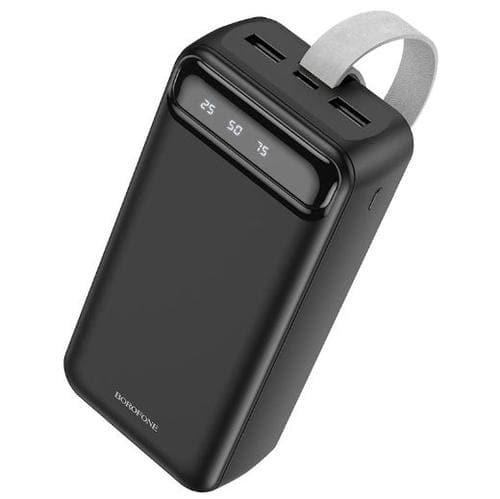 Acumulator Extern Borofone BJ14B Freeway, 30000 mA, 2x USB, Standard Charge (5V) (Negru)