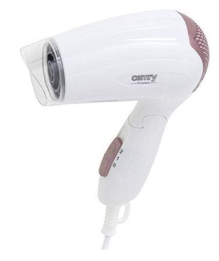 Uscator de par Camry Premium CR 2254, 1200 W, 2 Nivele de temperatura (Alb/Roz)