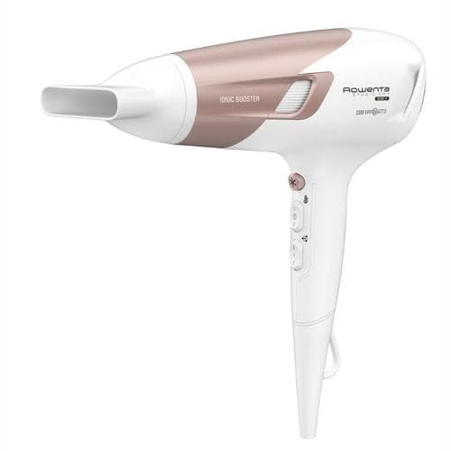Uscator de par ROWENTA Studio Dry Glow CV5830F0, 2300W, 2 trepte viteza, tehnologie Thermo Control, Alb