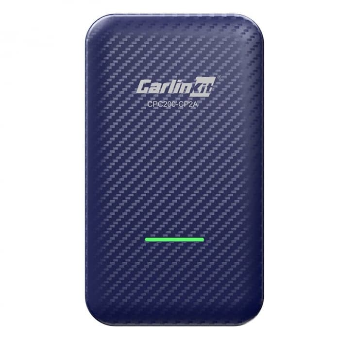 Adaptor pentru CarPlay si Android Auto wireless CarlinKit 4.0 CP2A Albastru