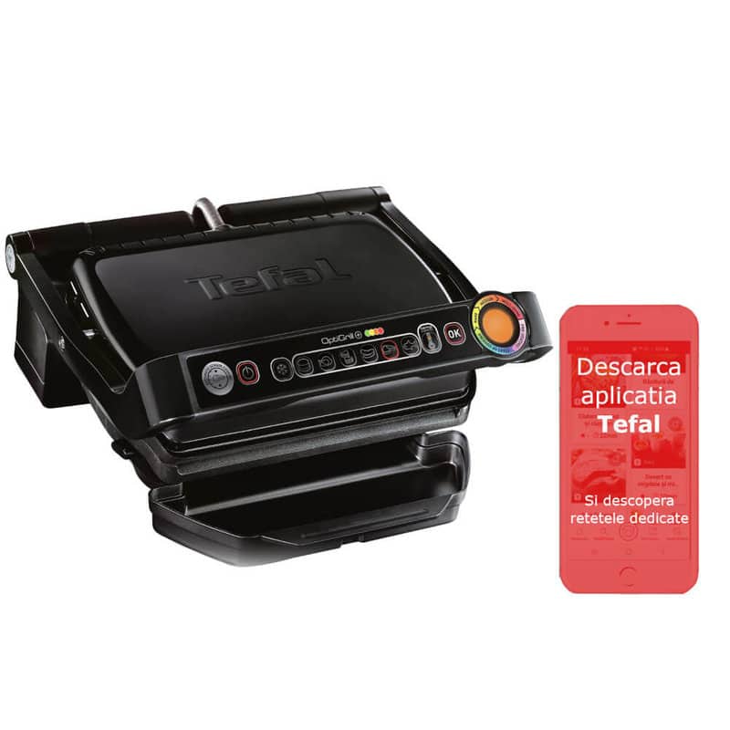 Gratar electric Tefal OptiGrill+ GC712834
