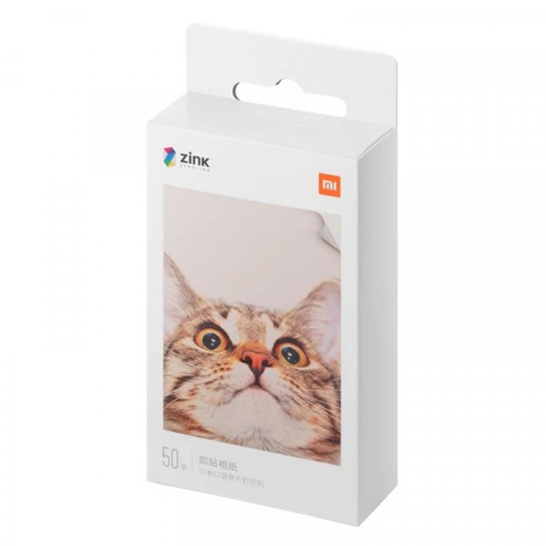 Hartie foto originala ZINK tip sticker de 3 pentru imprimanta portabila Xiaomi Pocket Photo Printer