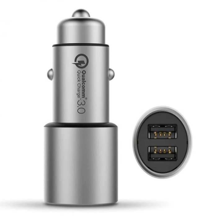 Incarcator auto Xiaomi CC02CZM Fast Charging Version Silver