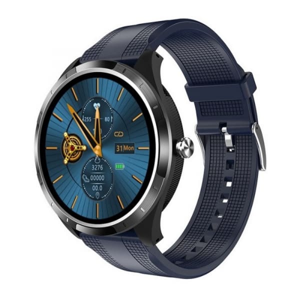 Smartwatch STAR X3 Negru cu bratara albastra din TPU