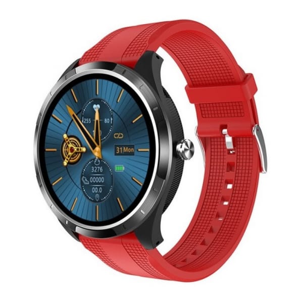 Smartwatch STAR X3 Negru cu bratara rosie din TPU