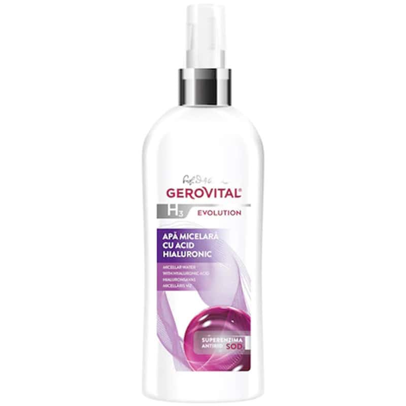 Apa Micelara Gerovital H3 Evolution cu Acid Hialuronic