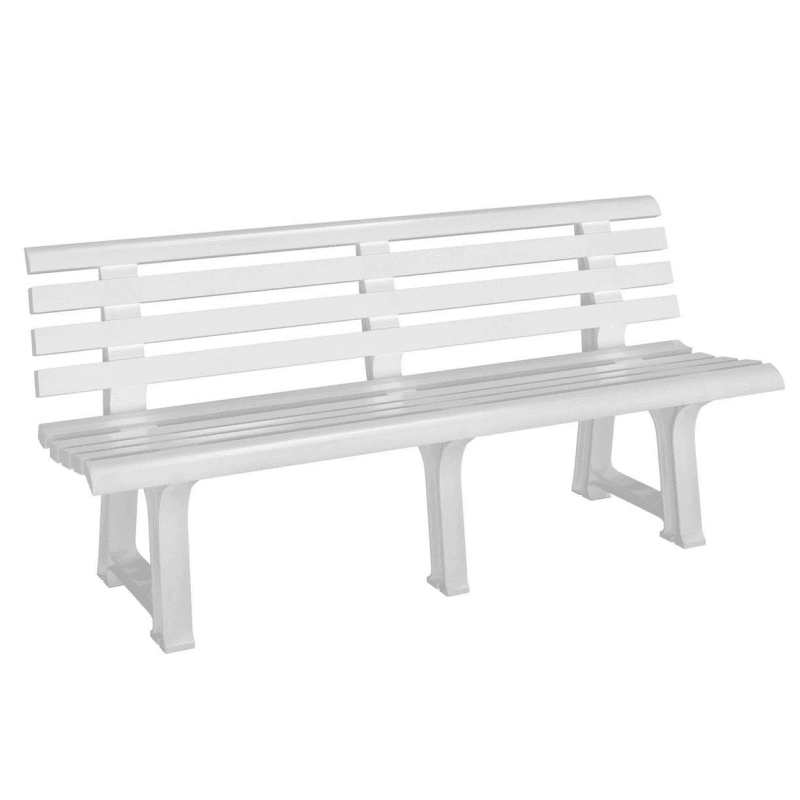 Banca din plastic Strend Pro Orchidea White