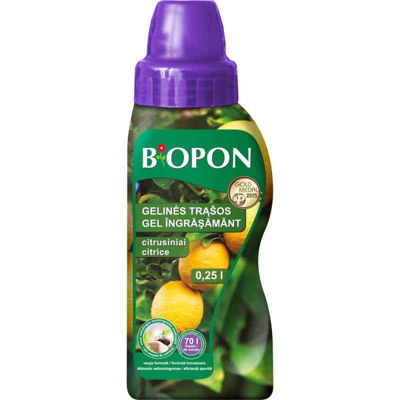 Biopon Ingrasamant Gel Citrice 0.25 l