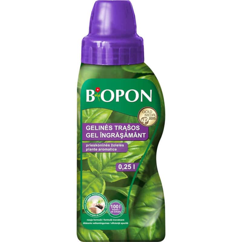 Biopon Ingrasamant Gel Plante Aromatice 0.25 l