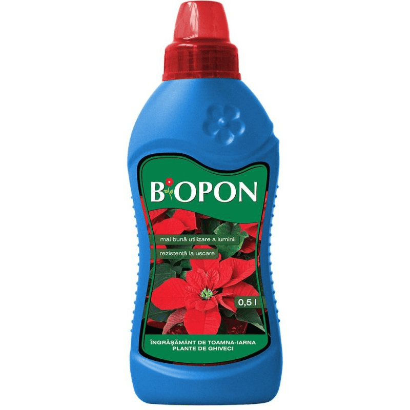 Biopon Ingrasamant Lichid de Toamna Plante de Ghiveci 0.5 l
