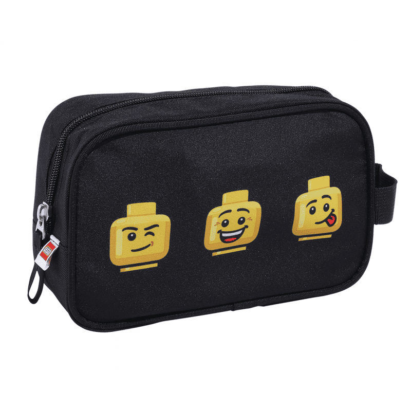 Borseta Articole De Toaleta Lego Core Line - Design Faces Black