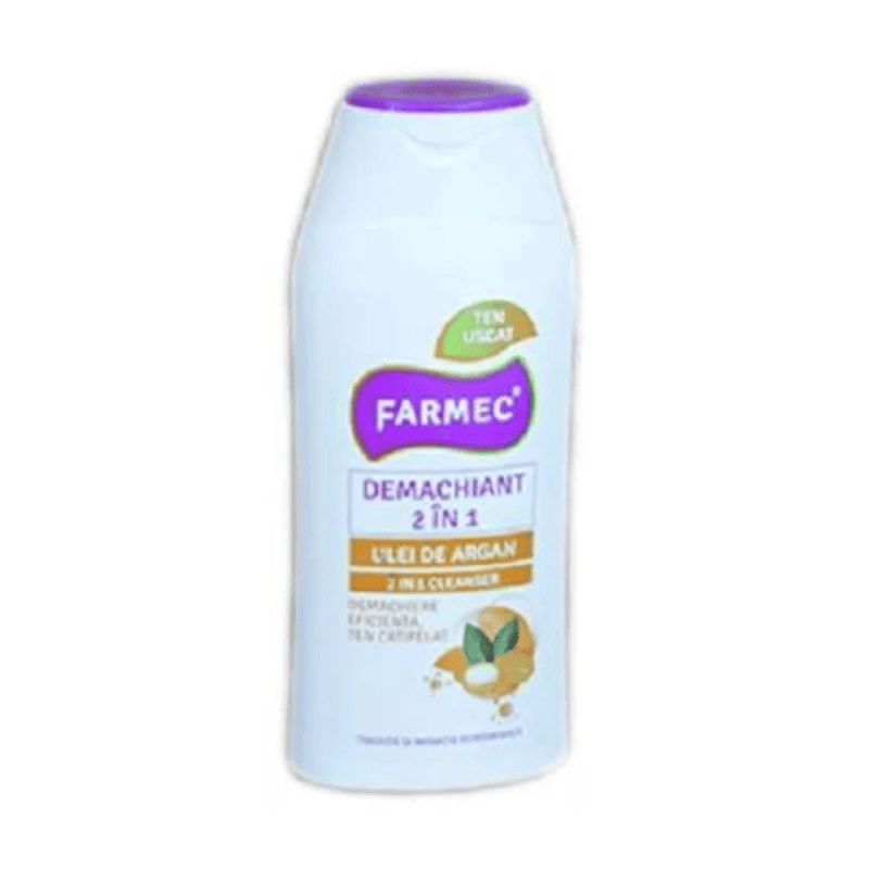 Demachiant Farmec 2 în1 cu Ulei de Argan