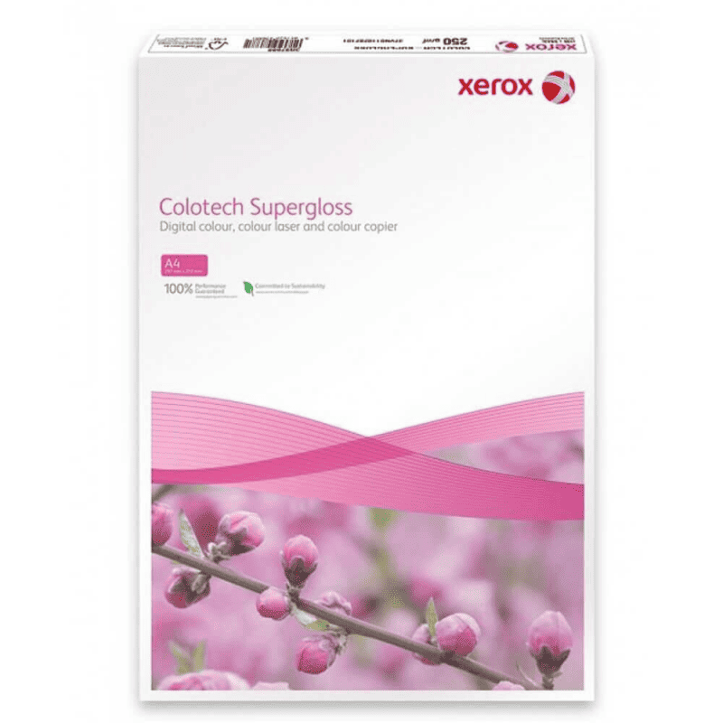 Hartie Super Lucioasa Copiator Xerox Colotech Supergloss A4