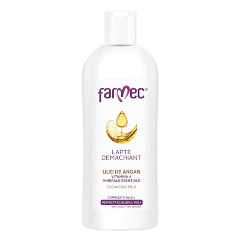 Lapte Demachiant Farmec cu Ulei de Argan