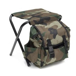 Rucsac si scaun de camping 2 in 1