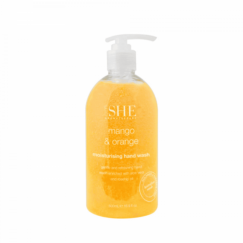 Sapun lichid de maini Om She Aromatherapy Mango & Orange Hand Wash