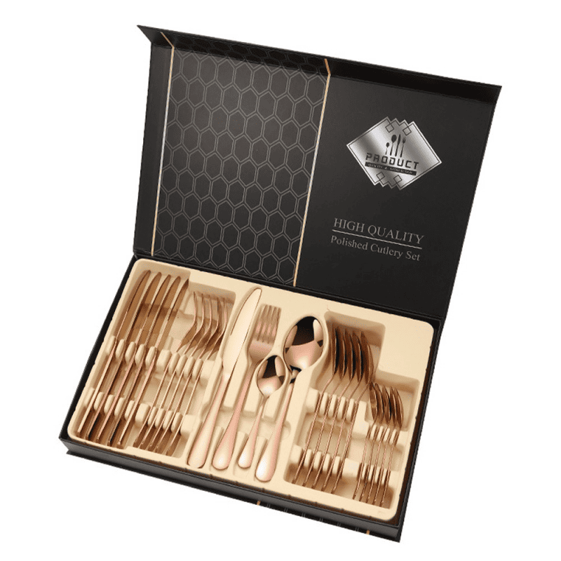 Set 24 tacamuri din inox