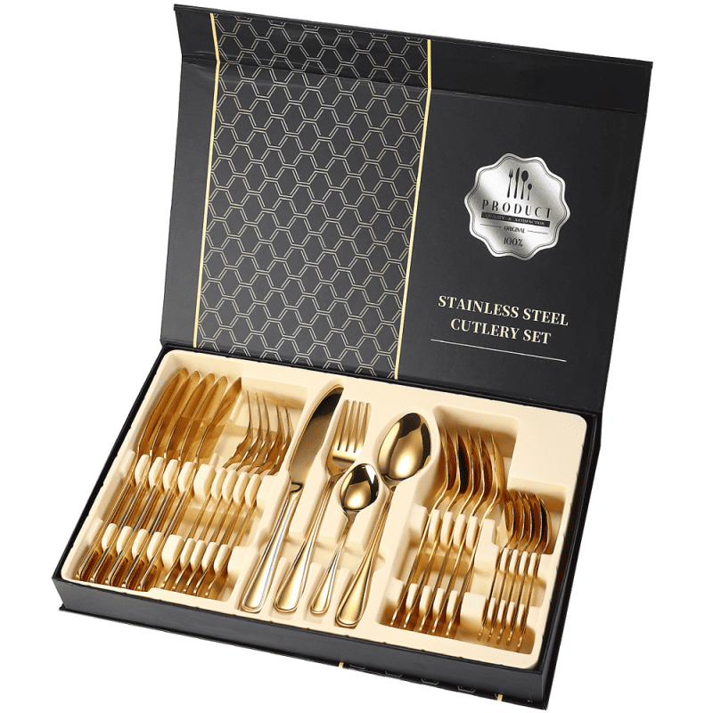 Set 24 tacamuri din inox