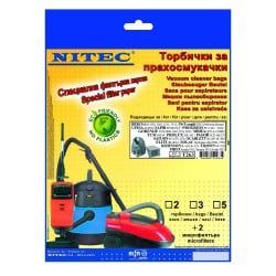 Set 5 saci de gunoi si 2 microfiltre Nitec Т263