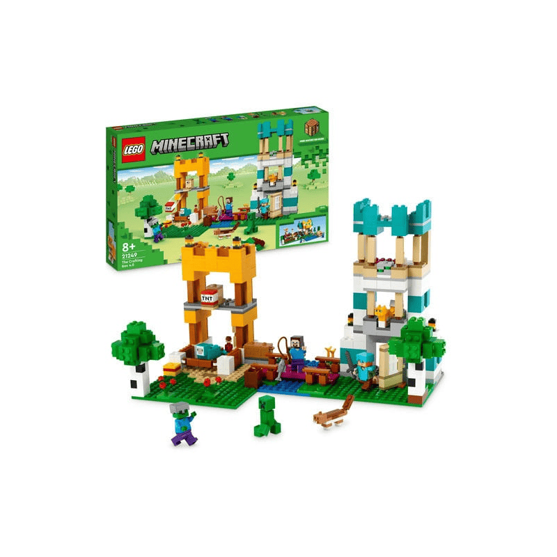 Set LEGO Minecraft - Cutie de lucru manual 4.0 (21249)