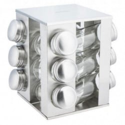 Set de recipiente pentru condiment cu suport Kinghoff KH 4008