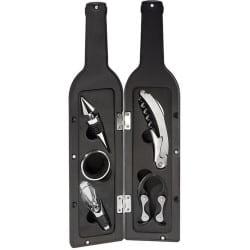 Set tip sticla cu 5 accesorii pentru vin Bohmann