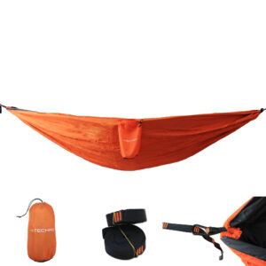 Hamac dublu TECHFIT Negru&Orange