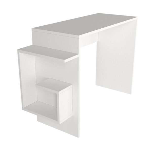 Birou, Sharp Focus, UnicUtil, 104.5 x 40 x 73.8 cm, Alb, UUDESK07 - imagine 7