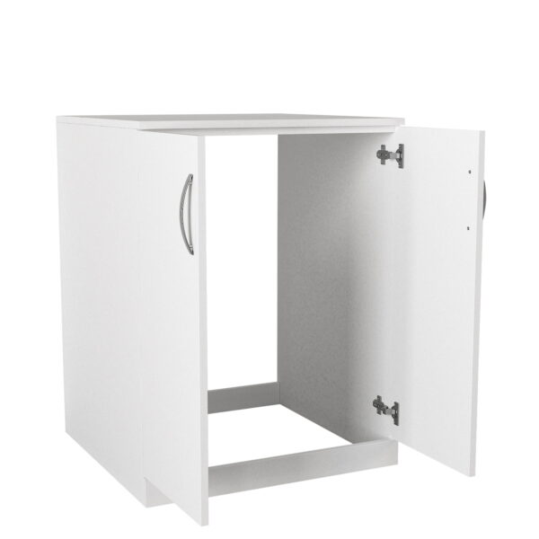 Dulap Baie pentru Masina de Spalat UnicUtil, 70 x 67 x 90 cm, Alb - imagine 4