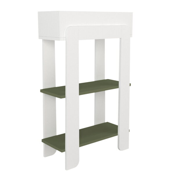 Suport Organizator pentru Plante UnicUtil, 60 x 24 x 97 cm, Alb - imagine 4