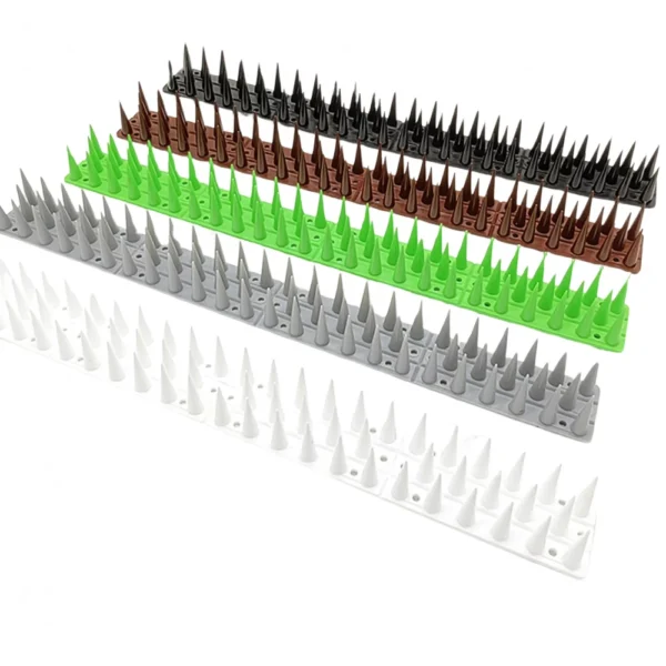 Pachet 12 buc banda tepi pentru combaterea pasarilor porumbeilor pescarusilor 45x4.5x4 cm
