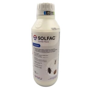 Solfac Combi Maxx 1L pentru combaterea muștelor țânțarilor gândacilor ploșnițelor de pat furnicilor