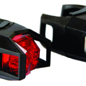 Set Far + Stop Fighter 1 Led 2 Functii Negru, Set Far+Stop