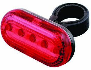 Stop Hi Five 5 Led-uri 2 Functii Negru, Stopuri