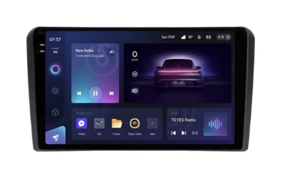 Resigilat – Navigatie Auto Teyes CC3 2K 360°, 6+128GB 9.5″ QLED Octa-core 1.8Ghz, Android 4G Bluetooth 5.1 DSP