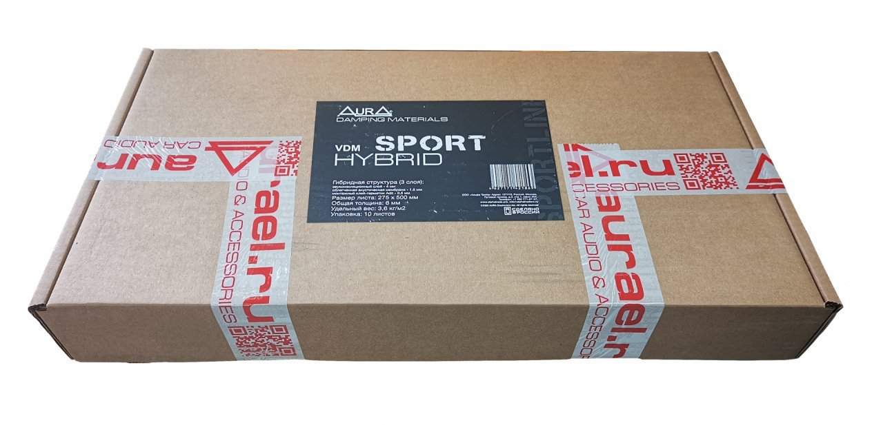 Insonorizant auto Aura VDM Sport Hybrid Bulk Pack, 6mm, 1.37m2