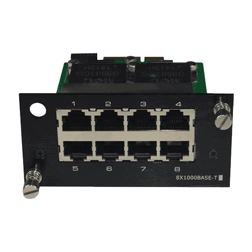 Modul 8 porturi RJ45 10/100/1000Mbs – UTEPO
