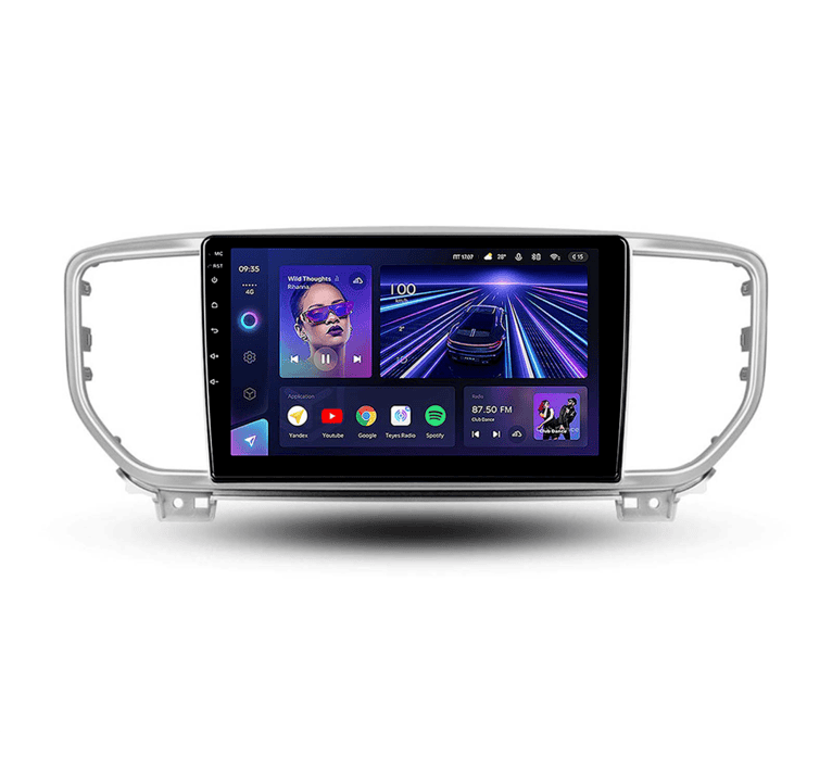 Navigatie Auto Teyes CC3 Kia Sportage 4 2018-2020 4+64GB 9″ QLED Octa-core 1.8Ghz, Android 4G Bluetooth 5.1 DSP