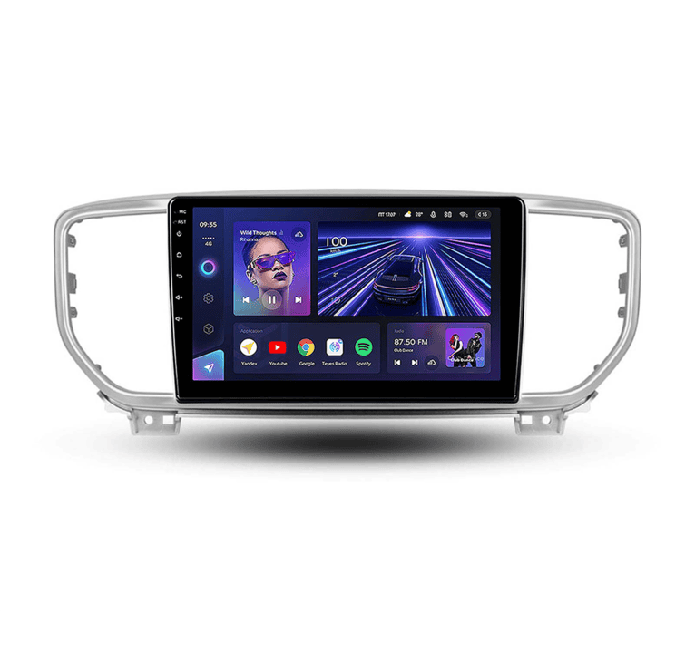 Navigatie Auto Teyes CC3 Kia Sportage 4 2018-2020 6+128GB 9″ QLED Octa-core 1.8Ghz, Android 4G Bluetooth 5.1 DSP