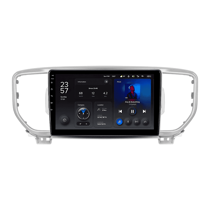 Navigatie Auto Teyes X1 WiFi Kia Sportage 4 2016-2018 2+32GB 9″ IPS Quad-core 1.3Ghz, Android Bluetooth 5.1 DSP