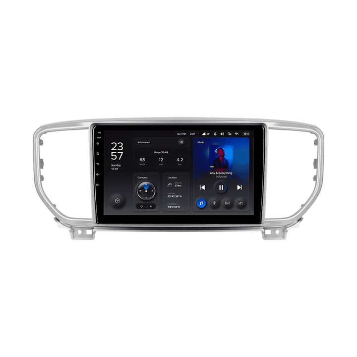 Navigatie Auto Teyes X1 WiFi Kia Sportage 4 2018-2020 2+32GB 9″ IPS Quad-core 1.3Ghz, Android Bluetooth 5.1 DSP